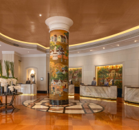 Réception de l'hôtel