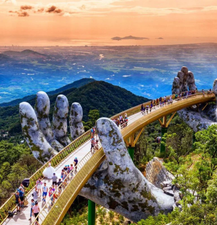 Golden Bridge_ The Famous Check-in Spot In Da Nang