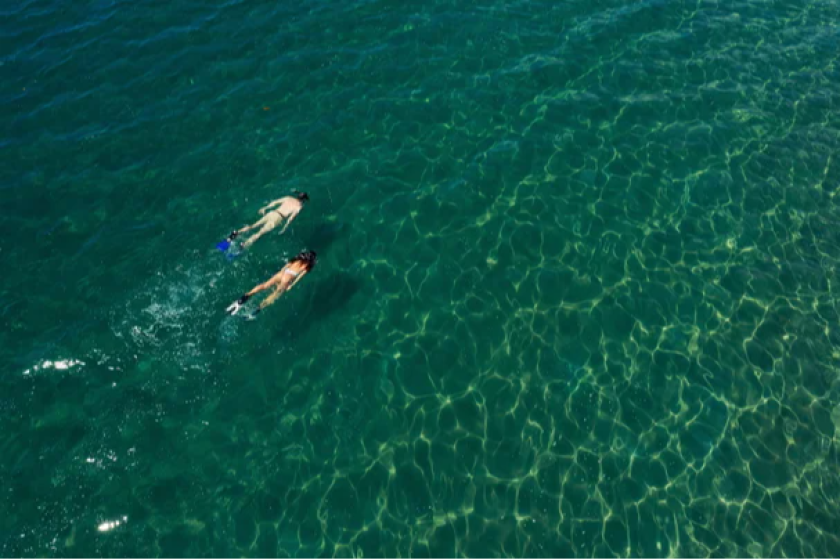 Snorkeling a Con Dao