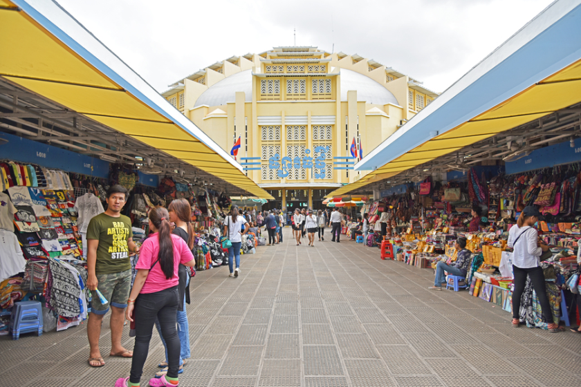 Marché Centrale à Phnompenh