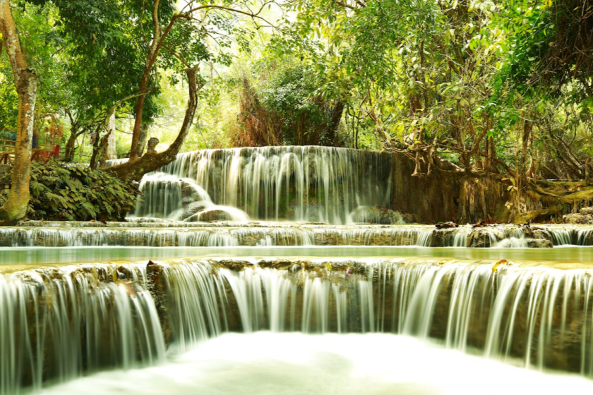 Chute d'eau Kuang Sy, Luang Prabang, Laos